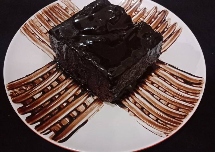 Cara Gampang Menyiapkan Chocolate Cake Tanpa Telur n Mixer, Enak Banget
