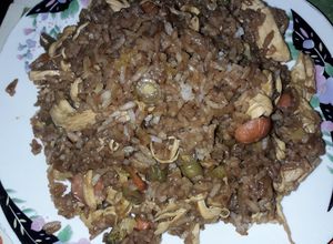Una foto de Arroz mixto