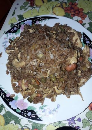 Una foto de Arroz mixto