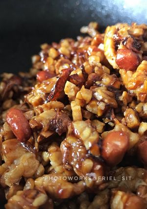 Foto resep Kering tempe-kacang, tips supaya tetap garing