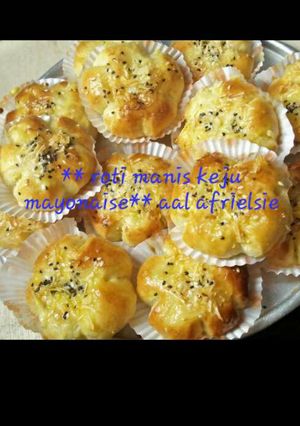 Foto resep Roti manis keju mayonaise
