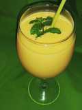 Batido de mango y yogur