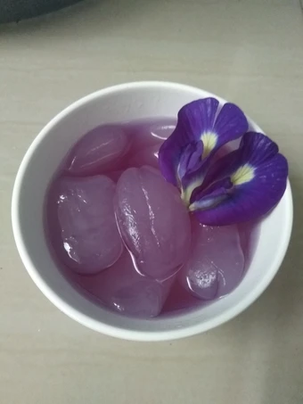 Langkah Gampang Menyiapkan Resep Kokabutel (kolang kaling bunga telang) yang Lezat Anti Ribet, Mantap