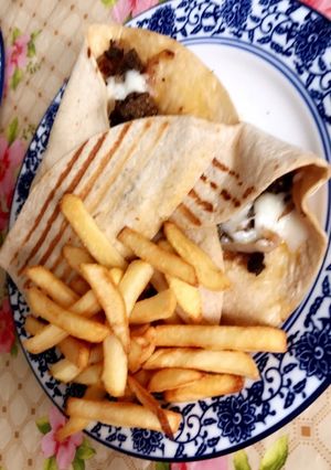 صورة لوصفة سندويشات السجق