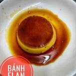 Hình của món Bánh Flan.