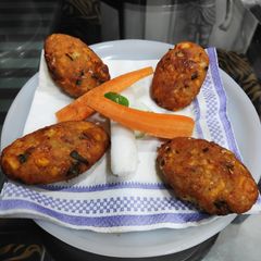 A picture of Corn kebab.