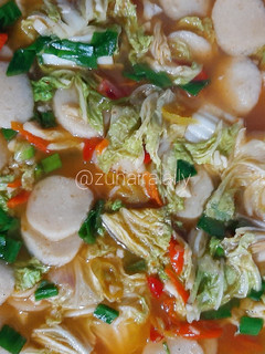 Foto resep Sawi Putih Kuah Pedas