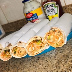 A picture of Shawarma.