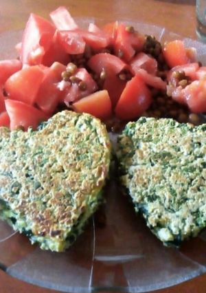 Una foto de Hamburguesas de espinaca