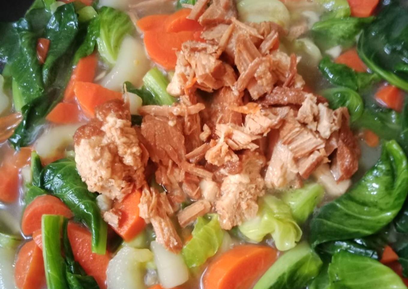 Cah Timun Kaylan Pork