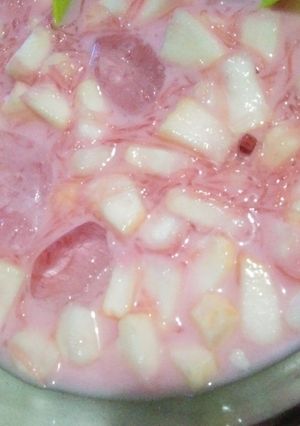 Foto resep Es timun suri sirup susu
