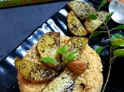 A picture of couscous and potatoes