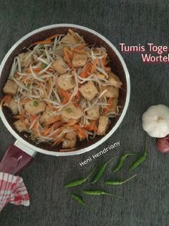 Foto resep Tumis Toge Tahu Wortel