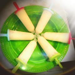 A picture of Two ingredients kulfi.