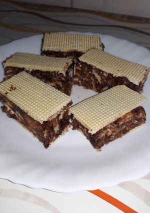 Ostyás süti recept fotója