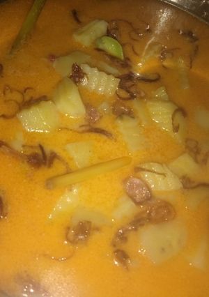 Foto resep Kentang kuah santan