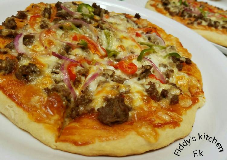 Recipe of Super Quick Homemade My home made pizza rcp2