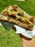 Sándwich de vegetales (vegano)