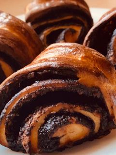 Kakaós csiga recept fotója