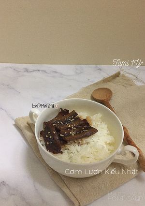 Hình của món Cơm Lươn Kiểu Nhật Cho Bé 1Y.