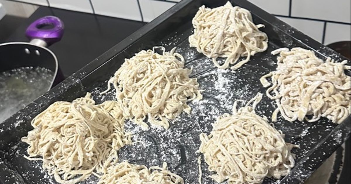 Mie Homemade untuk Mie Ayam Dan lainnya
