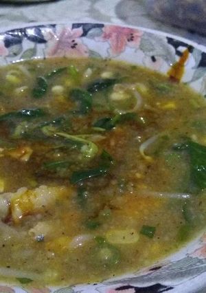 Foto resep Bubur Paddas (makanan khas sambas, kalimantan barat)