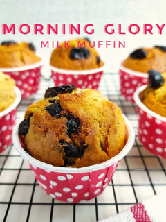 Foto resep Morning glory milk muffin