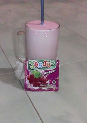 Foto resep Milk juice anggur