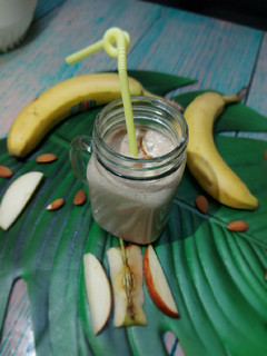 A picture of Chunky Monkey ABC smoothie.