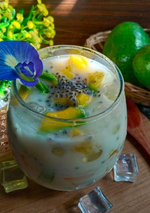 Foto resep Es Alpukat Mangga