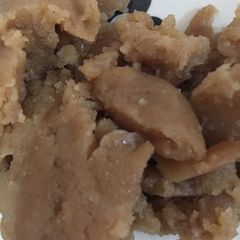 A picture of Aate ka halwa.