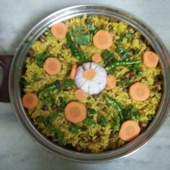 A picture of Chana pulav.