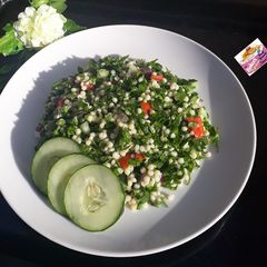 A picture of Lebanese Tabbouleh Salad.