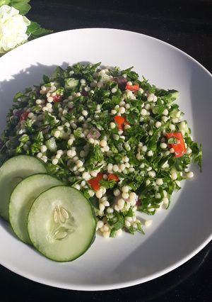 A picture of Lebanese Tabbouleh Salad.