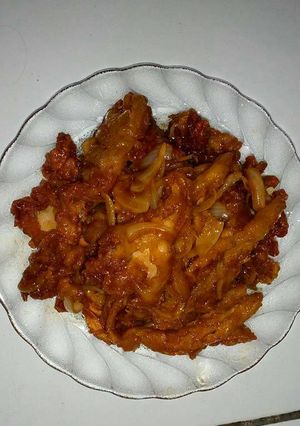 Foto resep Jamur krispi saus tiram
