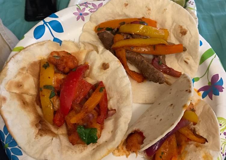 My Kids Love Oven Baked Shrimp Fajitas