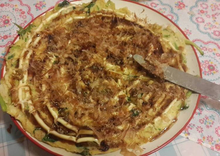 Okonomiyaki Horenzo (bayam jepang)