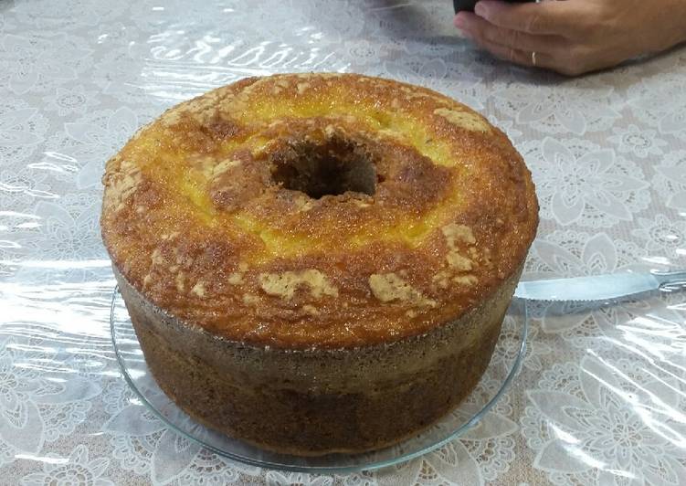 Bolo de fubá diferente