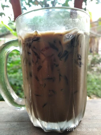 Cara Mudah Membikin Resep Es kapucino cincau yang Uenak Anti Ribet, Bikin Ngiler