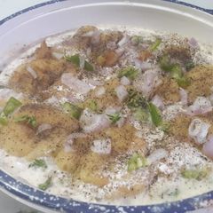 Dahi phulki A picture of Dahi phulki.