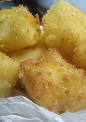 Hình của món Bánh sữa chiên.