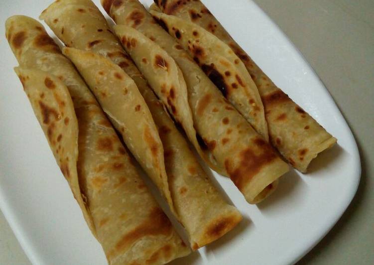 Simple Way to Prepare Any-night-of-the-week Round layers chapati