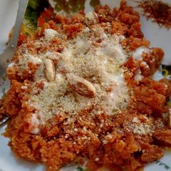 A picture of Gagger ka halwa.