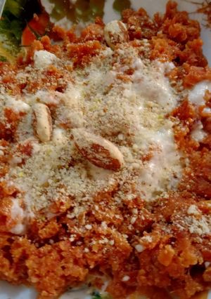 A picture of Gagger ka halwa.