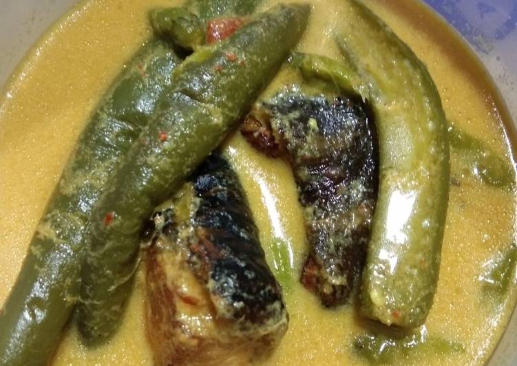 Gulai sale siak mak absor