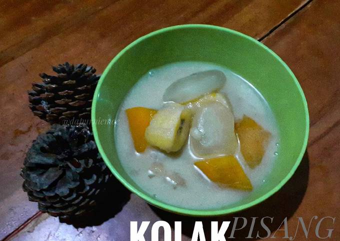 Kolak Pisang Kepok Kuning