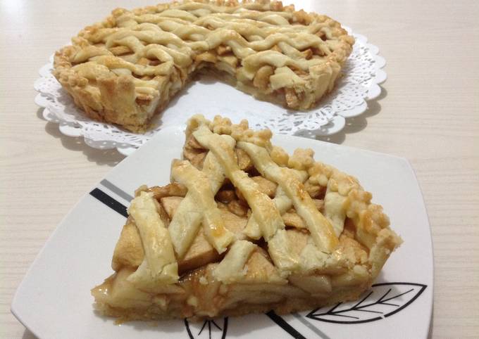 Pie de Manzana(Apple pie) Receta de Haydee Agreda- Cookpad