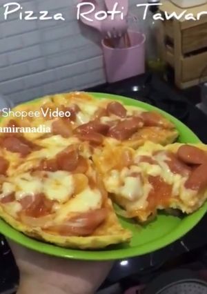 Foto resep Pizza Roti Tawar