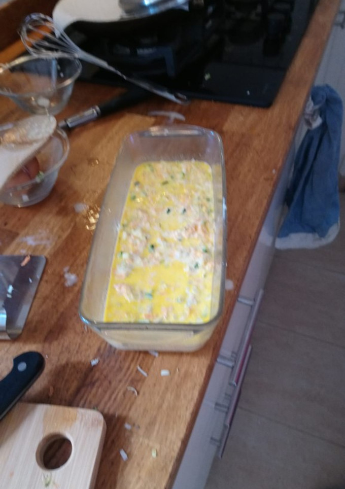 Una foto de Pastel de verduras