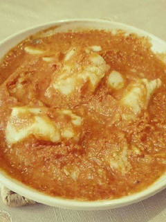 Una foto de Bacalao a la vizcaína